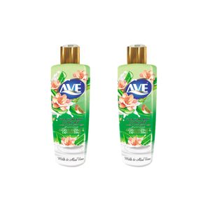 شامپو بدن اوه مدل milk and aloe vera وزن 400 گرم بسته 2 عددی